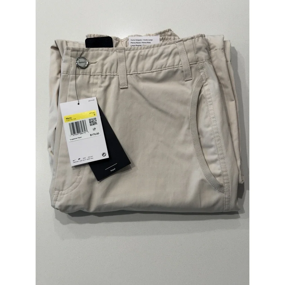 Nike Tech Mens Woven Pants Light Orewood Brown FZ0710-104 S